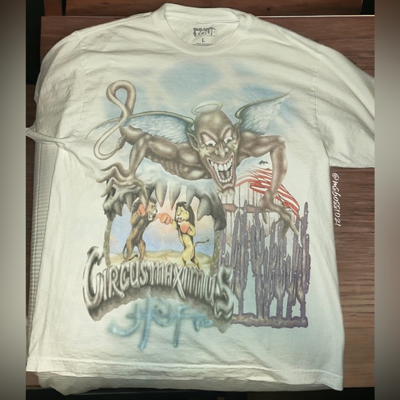 Travis Scott Utopia Circus Maximus Shirt size Large - Picture 1 of 3
